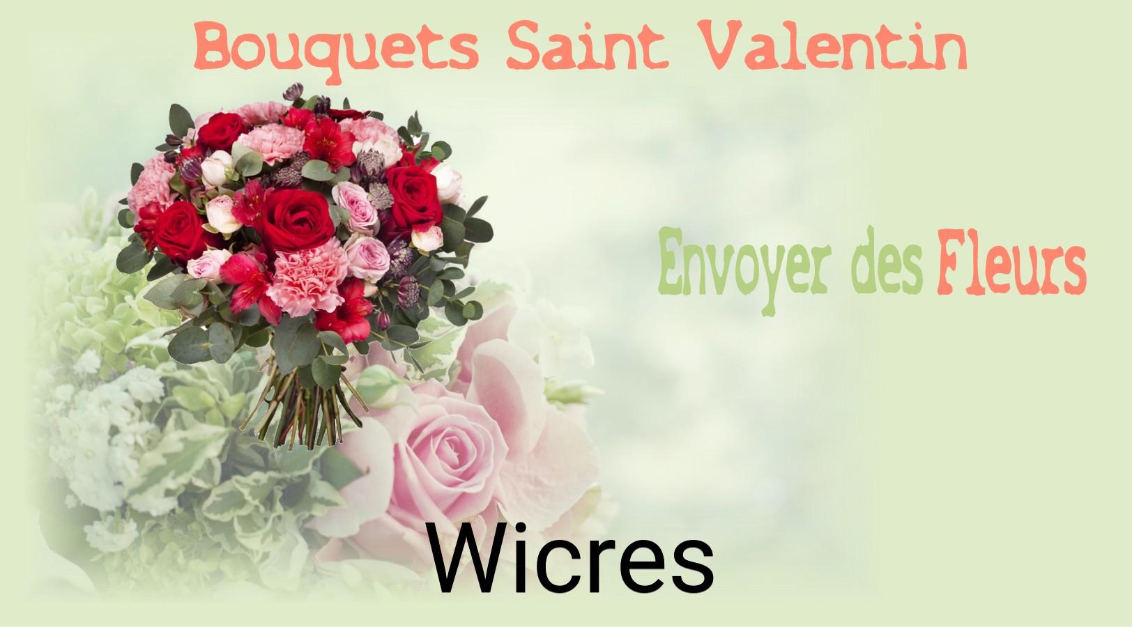 Roses de Saint-Valentin livrées à Wicres